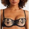 Soutien-gorge Corbeille Armatures Aubade Lovessence (Noir) 2 Soutien-gorge Corbeille Armatures Aubade Lovessence (Noir) -Aubade Lingerie Boutique soutien gorge corbeille armatures aubade lovessence noir