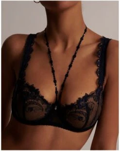 Soutien-gorge Corbeille Aubade Amour Précieux (Cosmic Blue)