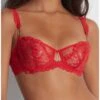 Soutien-gorge Corbeille Aubade Flowermania (Rouge Floral) -Aubade Lingerie Boutique soutien gorge corbeille aubade flowermania rouge floral
