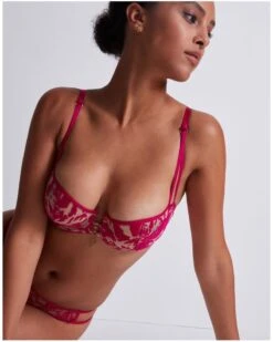 Soutien-gorge Corbeille Aubade Wild Vibration (Hot Pink) -Aubade Lingerie Boutique soutien gorge corbeille aubade wild vibration hot pink 3