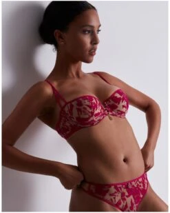 Soutien-gorge Corbeille Aubade Wild Vibration (Hot Pink) -Aubade Lingerie Boutique soutien gorge corbeille aubade wild vibration hot pink 4