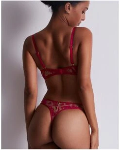 Soutien-gorge Corbeille Aubade Wild Vibration (Hot Pink) -Aubade Lingerie Boutique soutien gorge corbeille aubade wild vibration hot pink 5