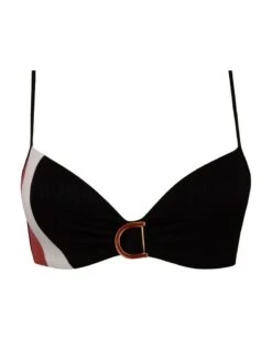 Soutien-gorge Corbeille Coque Triangle à Armatures Lise Charmel Chic Aquatique (Ginger Chic) -Aubade Lingerie Boutique soutien gorge corbeille coque triangle a armatures lise charmel chic aquatique ginger chic 2