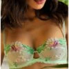 Soutien-gorge Corbeille Lise Charmel Amour Nymphea (Jade Aqua) -Aubade Lingerie Boutique soutien gorge corbeille lise charmel amour nymphea jade aqua