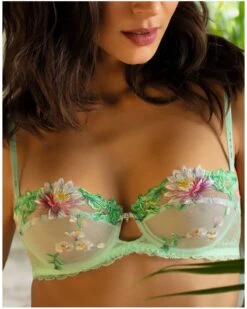 Soutien-gorge Corbeille Lise Charmel Amour Nymphea (Jade Aqua)