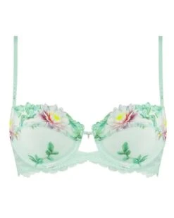 Soutien-gorge Corbeille Lise Charmel Amour Nymphea (Jade Aqua) -Aubade Lingerie Boutique soutien gorge corbeille lise charmel amour nymphea jade aqua 3