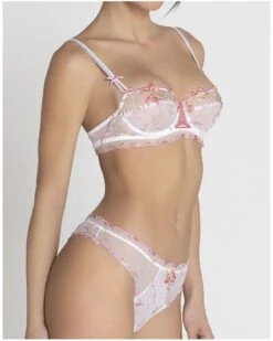 Soutien-gorge Corbeille Lise Charmel Été Frivole (Blanc Frivole) -Aubade Lingerie Boutique soutien gorge corbeille lise charmel ete frivole blanc frivole 3