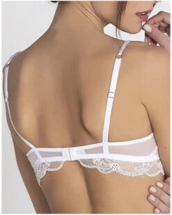 Soutien-gorge Corbeille Lise Charmel Féérie Couture (Blanc) -Aubade Lingerie Boutique soutien gorge corbeille lise charmel feerie couture blanc 4