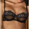 Soutien-gorge Corbeille Lise Charmel Les Nuits Chics (Nuit Argent) -Aubade Lingerie Boutique soutien gorge corbeille lise charmel les nuits chics nuit argent