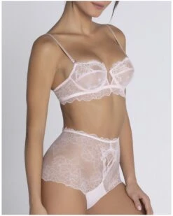 Soutien-gorge Corbeille Lise Charmel Sublime En Dentelle (Rose Sublime) -Aubade Lingerie Boutique soutien gorge corbeille lise charmel sublime en dentelle rose sublime 4