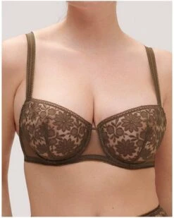 Simone Perele Soutien-gorge Corbeille Simone Pérèle Amazone (Vert Nomade)