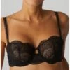 Simone Perele Soutien-gorge Corbeille Simone Pérèle Karma (Noir) -Aubade Lingerie Boutique soutien gorge corbeille simone perele karma noir
