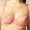 Simone Perele Soutien-gorge Corbeille Simone Pérèle Reflet (Papaye) -Aubade Lingerie Boutique soutien gorge corbeille simone perele reflet papaye