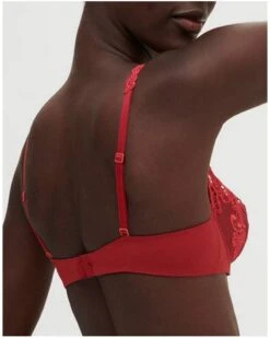 Simone Perele Soutien-gorge Corbeille Simone Pérèle Saga (Lipstick) -Aubade Lingerie Boutique soutien gorge corbeille simone perele saga lipstick 2