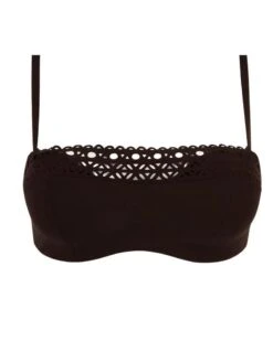 Soutien-gorge De Bain Coque Bandeau Lise Charmel Ajourage Couture (Ebène Ajourage)