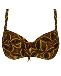 Soutien-gorge De Bain Corbeille Bonnets Profonds Antigel La Muse Africa (Jaune Africa)