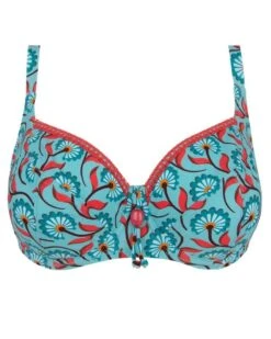 Soutien-gorge De Bain Corbeille Bonnets Profonds Antigel La Muse Bohème (Azur Bohème)