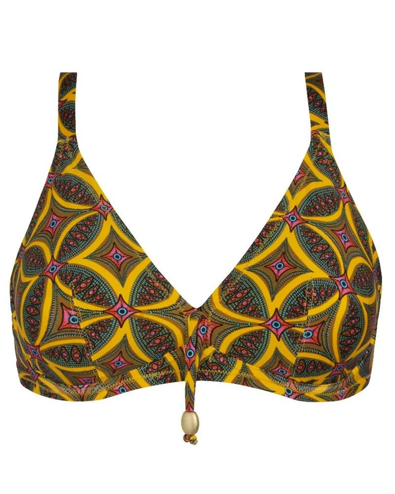 Soutien-gorge De Bain Triangle à Armatures Antigel La Muse Africa (Jaune Africa) 3 Soutien-gorge De Bain Triangle à Armatures Antigel La Muse Africa (Jaune Africa)