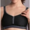 Soutien-gorge De Sport Anita Active Performance (Noir/Anthracite) -Aubade Lingerie Boutique soutien gorge de sport anita active performance noiranthracite
