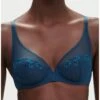 Simone Perele Soutien-gorge Décolleté Plongeant Simone Pérèle Délice (Bleu Prestige)