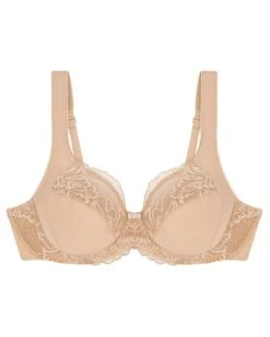 Soutien-gorge Emboîtant Bien-être Triumph Modern Lace+Cotton (Beige) 7 Soutien-gorge Emboîtant Bien-être Triumph Modern Lace+Cotton (Beige) -Aubade Lingerie Boutique soutien gorge emboitant bien etre triumph modern lacecotton beige 2