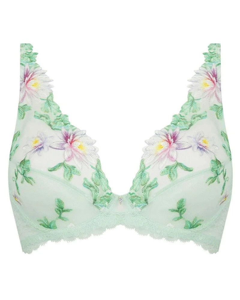 Soutien-gorge Glamour Lise Charmel Amour Nymphea (Jade Aqua) 6 Soutien-gorge Glamour Lise Charmel Amour Nymphea (Jade Aqua) – Image 4