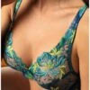 Soutien-gorge Glamour Lise Charmel Grâce Aquatique (Floral Aqua) -Aubade Lingerie Boutique soutien gorge glamour lise charmel grace aquatique floral aqua
