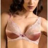 Soutien-gorge Glamour Lise Charmel Splendeur Soie (Splendeur Rose) -Aubade Lingerie Boutique soutien gorge glamour lise charmel splendeur soie splendeur rose