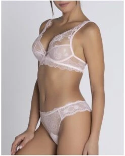 Soutien-gorge Glamour Lise Charmel Sublime En Dentelle (Rose Sublime) -Aubade Lingerie Boutique soutien gorge glamour lise charmel sublime en dentelle rose sublime 3