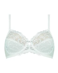 Soutien-gorge Minimizer Triumph Modern Finesse (Blanc) -Aubade Lingerie Boutique soutien gorge minimizer triumph modern finesse blanc 2