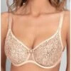 Soutien-gorge Moulé Classique Armatures Empreinte Allure (Amande) -Aubade Lingerie Boutique soutien gorge moule classique armatures empreinte allure amande