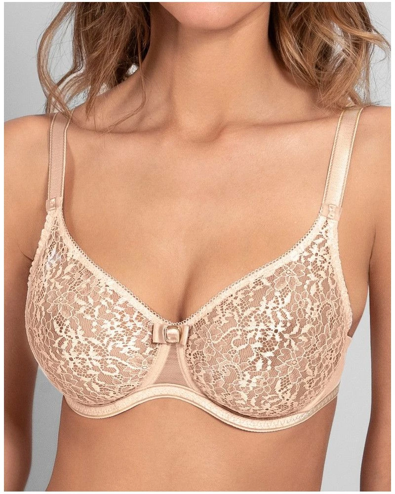 Soutien-gorge Moulé Classique Armatures Empreinte Allure (Amande) 3 Soutien-gorge Moulé Classique Armatures Empreinte Allure (Amande)