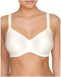 Soutien-gorge Moulé Prima Donna Satin (Naturel) -Aubade Lingerie Boutique soutien gorge moule prima donna satin naturel 4