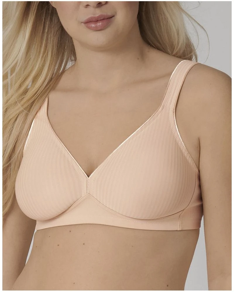 Soutien-gorge Moulé Triumph Modern Soft+Cotton (Beige) 5 Soutien-gorge Moulé Triumph Modern Soft+Cotton (Beige) – Image 3