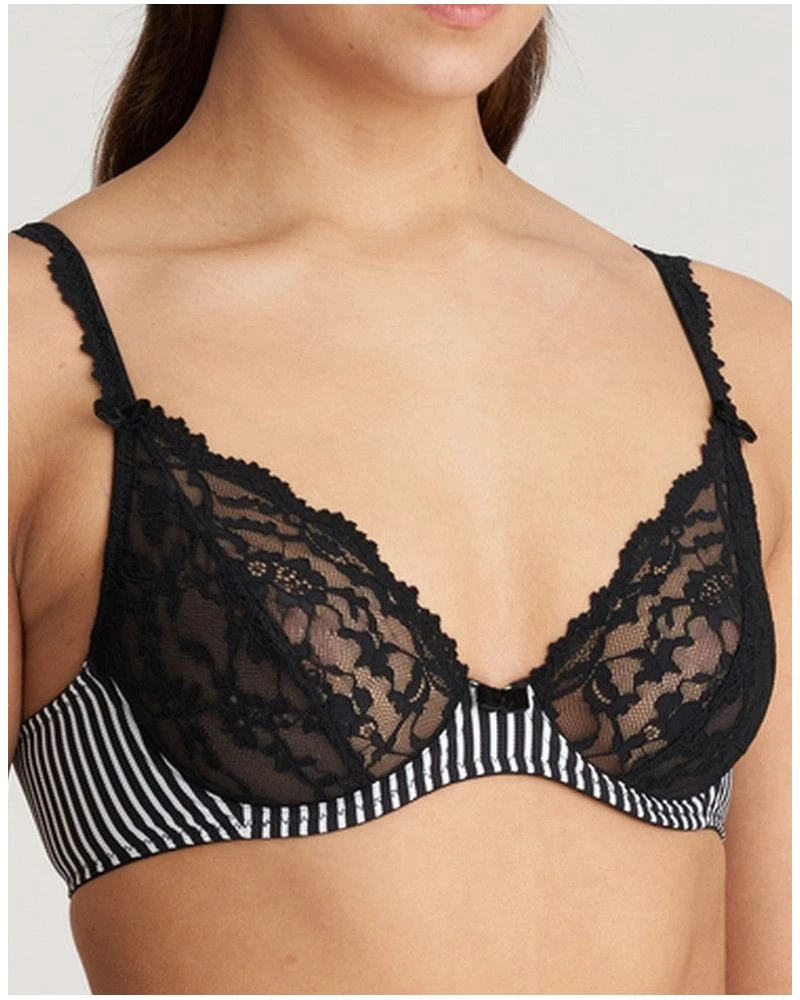 Soutien-gorge Plongeant Marie Jo Sydny (Tuxedo Black) 4 Soutien-gorge Plongeant Marie Jo Sydny (Tuxedo Black) – Image 2