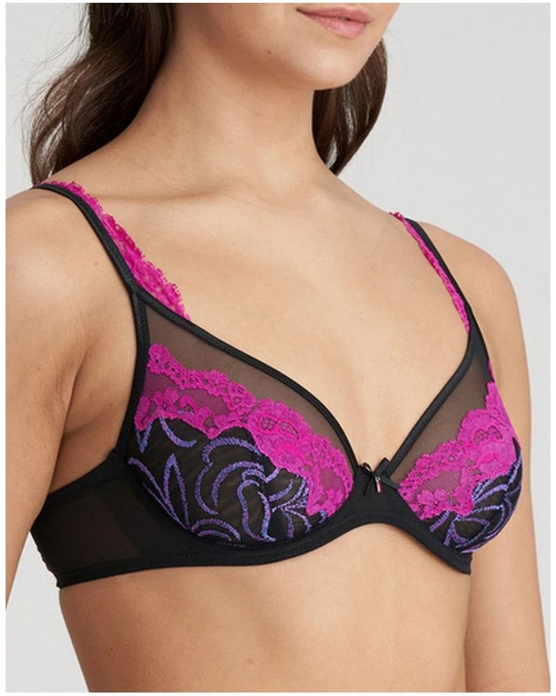Soutien-gorge Plunge Balconnet Marie Jo Adelade (Winter Dusk) 4 Soutien-gorge Plunge Balconnet Marie Jo Adelade (Winter Dusk) – Image 2