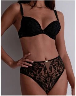 Soutien-gorge Plunge Coussinet Aubade Coeur à Corps (Noir) 8 Soutien-gorge Plunge Coussinet Aubade Coeur à Corps (Noir) -Aubade Lingerie Boutique soutien gorge plunge coussinet aubade coeur a corps noir 2