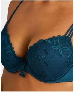 Soutien-gorge Plunge Coussinet Aubade Lovessence (Imperial Green) 9 Soutien-gorge Plunge Coussinet Aubade Lovessence (Imperial Green) -Aubade Lingerie Boutique soutien gorge plunge coussinet aubade lovessence imperial green 3
