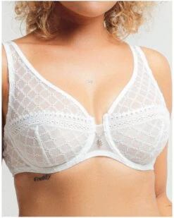 Soutien-gorge Plunge Louisa Bracq Paco (Blanc)