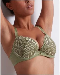 Soutien-gorge Plunge Push-up Aubade Paradis Exotique (Amazonia)
