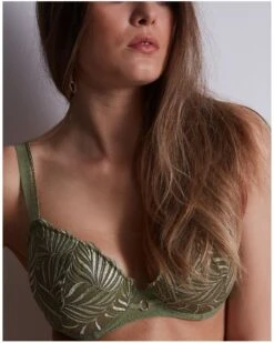 Soutien-gorge Plunge Push-up Aubade Paradis Exotique (Amazonia) -Aubade Lingerie Boutique soutien gorge plunge push up aubade paradis exotique amazonia 4