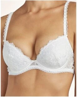 Soutien-gorge Plunge Push-up Aubade Pour Toujours (Opale)