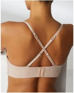 Simone Perele Soutien-gorge Plunge Simone Pérèle Essentiel (Peau Rosée) -Aubade Lingerie Boutique soutien gorge plunge simone perele essentiel peau rosee 2