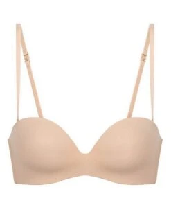 Simone Perele Soutien-gorge Plunge Simone Pérèle Essentiel (Peau Rosée) -Aubade Lingerie Boutique soutien gorge plunge simone perele essentiel peau rosee 4