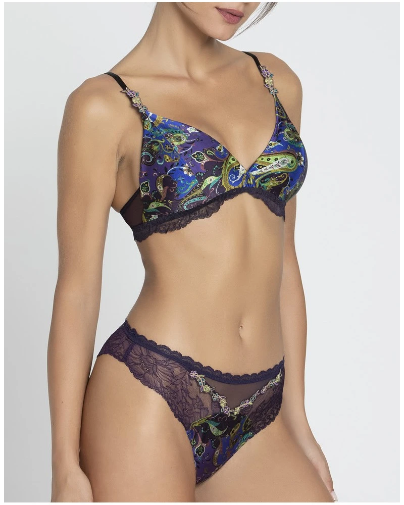 Soutien-gorge Sans Armature Lise Charmel Dentelle Cashmer (Emaux Cashmer) 6 Soutien-gorge Sans Armature Lise Charmel Dentelle Cashmer (Emaux Cashmer) – Image 4