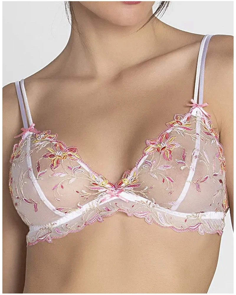 Soutien-gorge Sans Armature Lise Charmel Été Frivole (Blanc Frivole) 5 Soutien-gorge Sans Armature Lise Charmel Été Frivole (Blanc Frivole) – Image 3