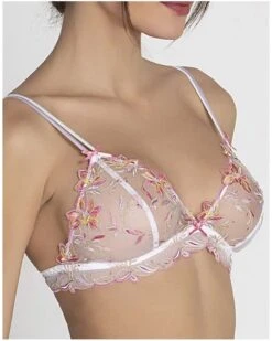 Soutien-gorge Sans Armature Lise Charmel Été Frivole (Blanc Frivole) 12 Soutien-gorge Sans Armature Lise Charmel Été Frivole (Blanc Frivole) -Aubade Lingerie Boutique soutien gorge sans armature lise charmel ete frivole blanc frivole 3