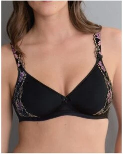 Soutien-gorge Sans Armature Rosa Faia Colette (Noir)