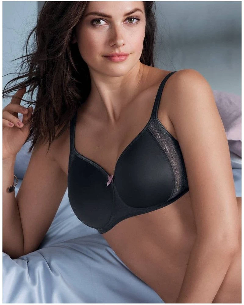 Soutien-gorge Sans Armature Rosa Faia Fleur (Anthracite) 3 Soutien-gorge Sans Armature Rosa Faia Fleur (Anthracite)