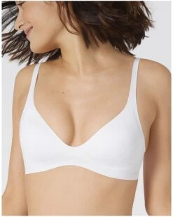 Soutien-gorge Sans Armature Sloggi Body Adapt (Blanc)